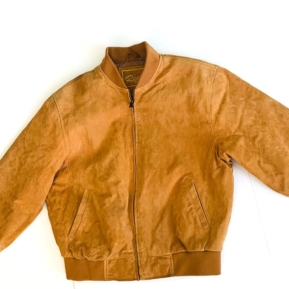 Suede Bomber Jacket